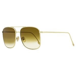 Victoria Beckham Square Sunglasses VB202S 702 Gold 59mm
